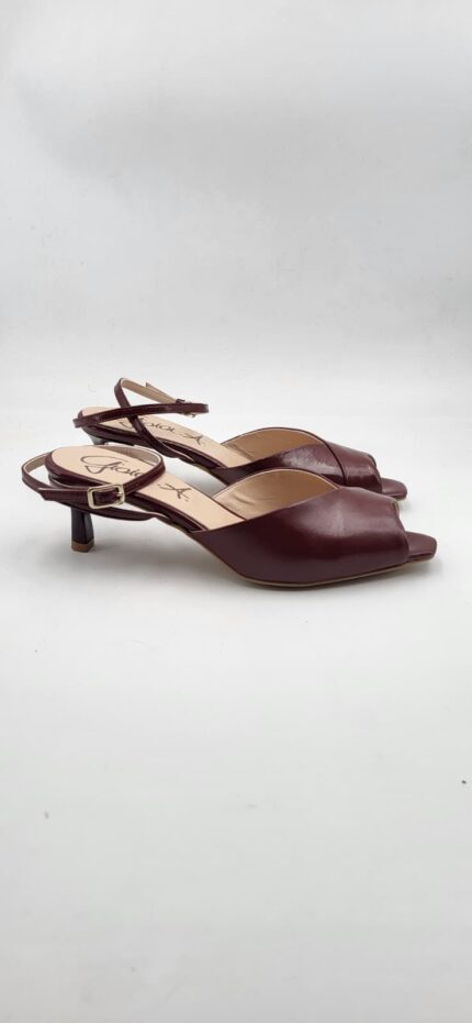 SANDALO CHIC GIOIA BORDEAUX